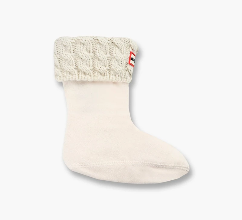 6 STITCH CABLE BOOT SOCK