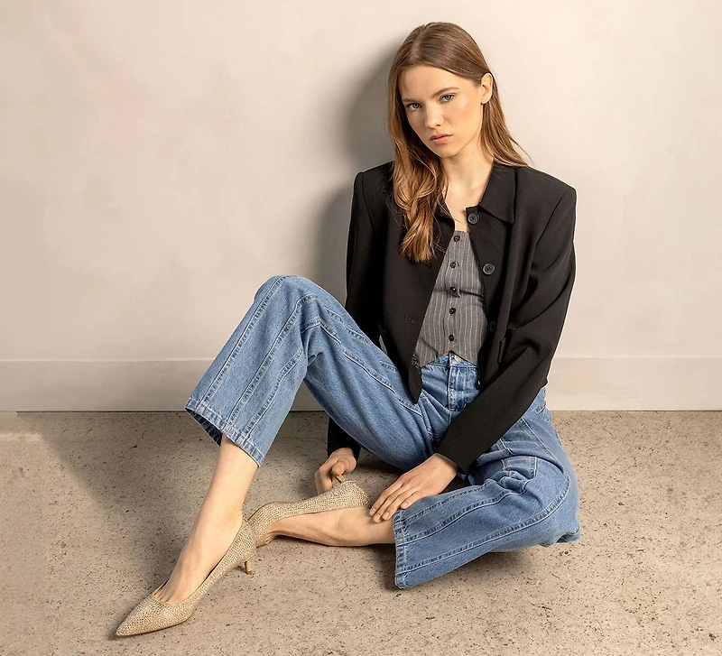 ALINA FLEX KITTEN PUMP