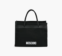 SLOGAN PRINTED TOTE BAG