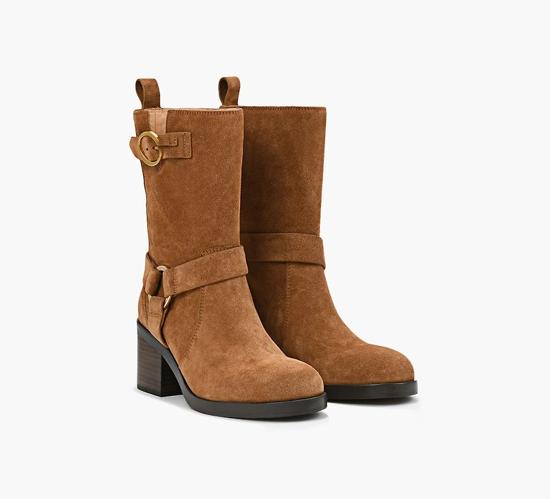HAILEY LEATHER BIKER BOOT