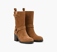 HAILEY LEATHER BIKER BOOT