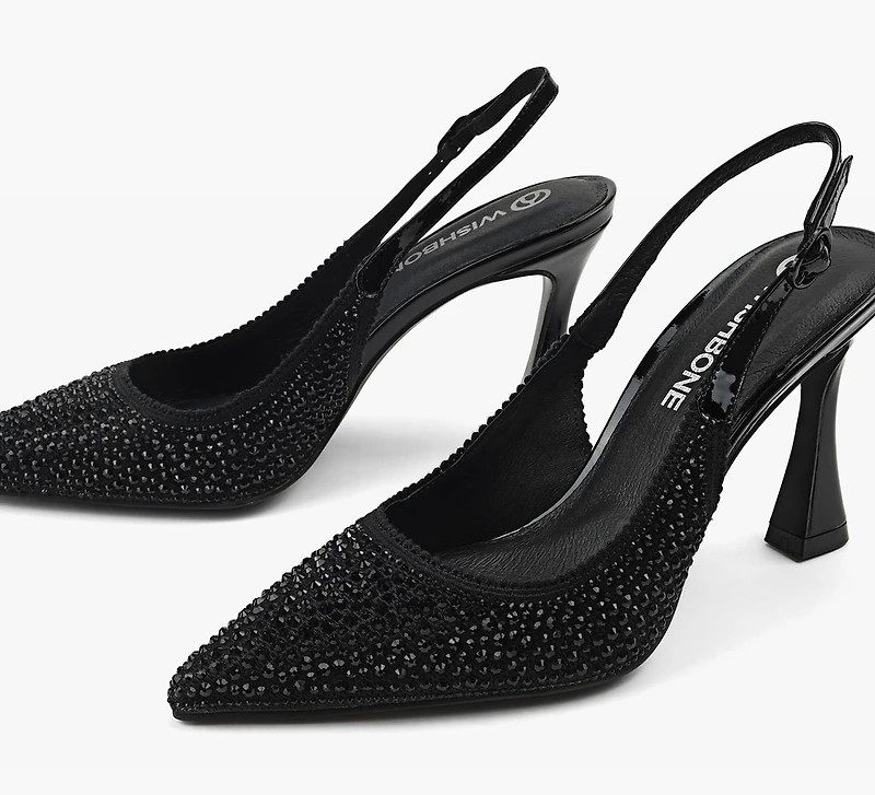 SLOAN CRYSTAL SLINGBACK