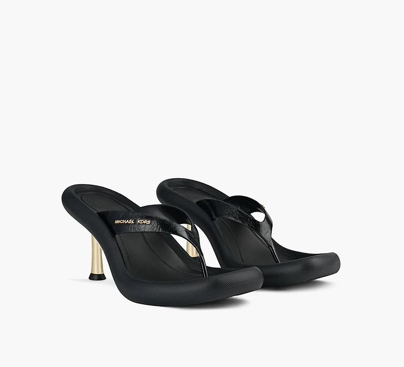 SPLASH HEELED SANDAL