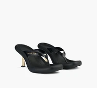 SPLASH HEELED SANDAL