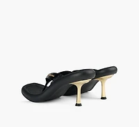 SPLASH HEELED SANDAL