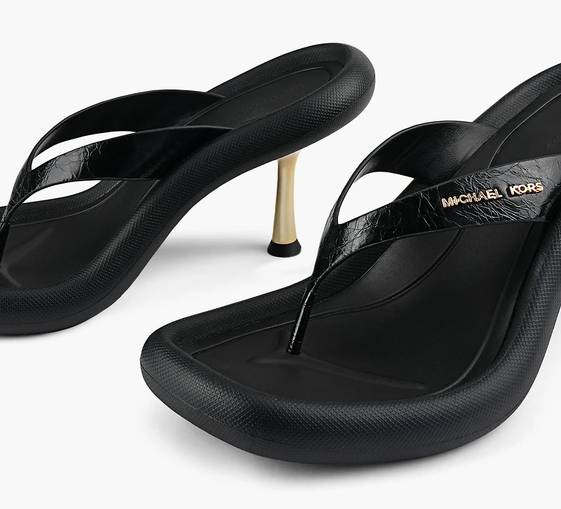 SPLASH HEELED SANDAL