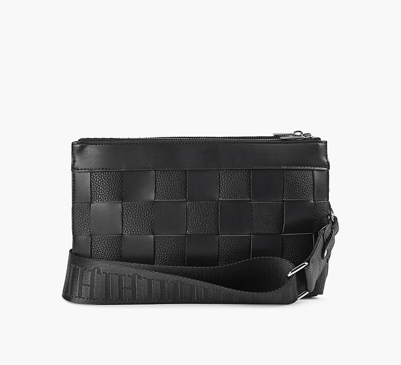 SQUARE BRAID SHOULDER BAG
