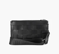 SQUARE BRAID SHOULDER BAG