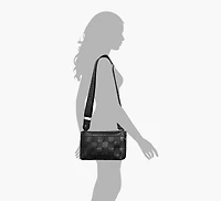 SQUARE BRAID SHOULDER BAG
