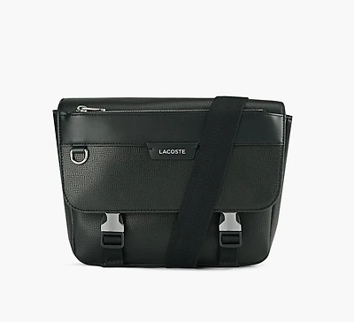 OSSIAN LEATHER REPORTER BAG