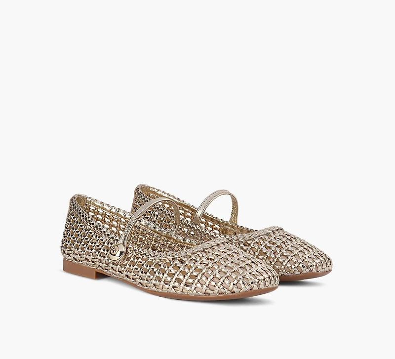 ZINA WOVEN FLAT MJ