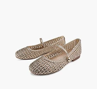 ZINA WOVEN FLAT MJ