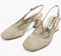DEMI MESH SLINGBACK