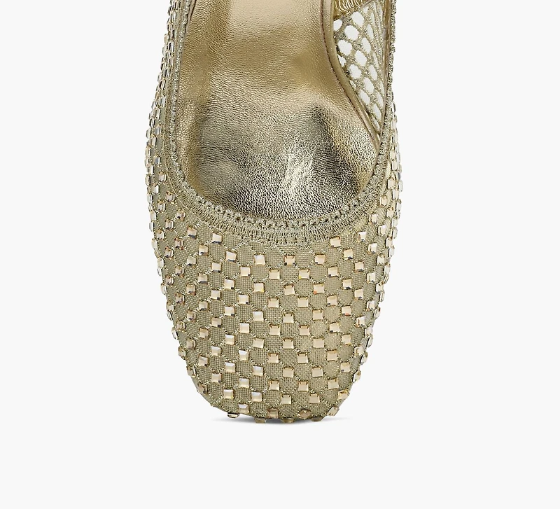 DEMI MESH SLINGBACK