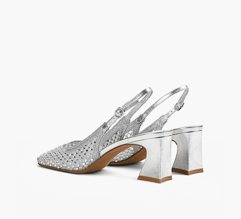 DEMI MESH SLINGBACK