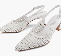 TALIA WOVEN SLINGBACK