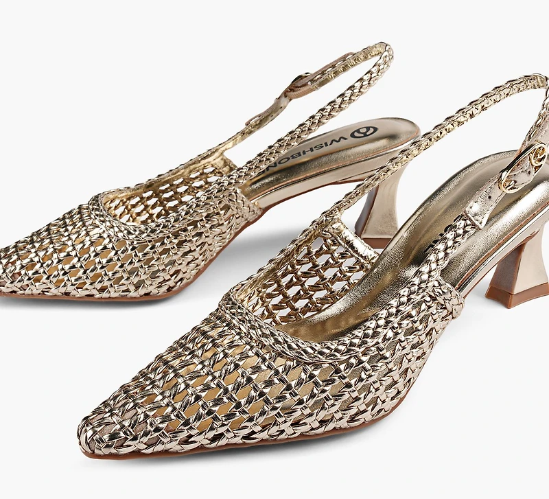 TALIA WOVEN SLINGBACK