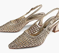 TALIA WOVEN SLINGBACK