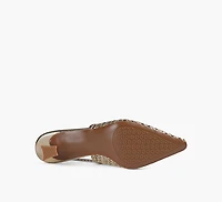 TALIA WOVEN SLINGBACK
