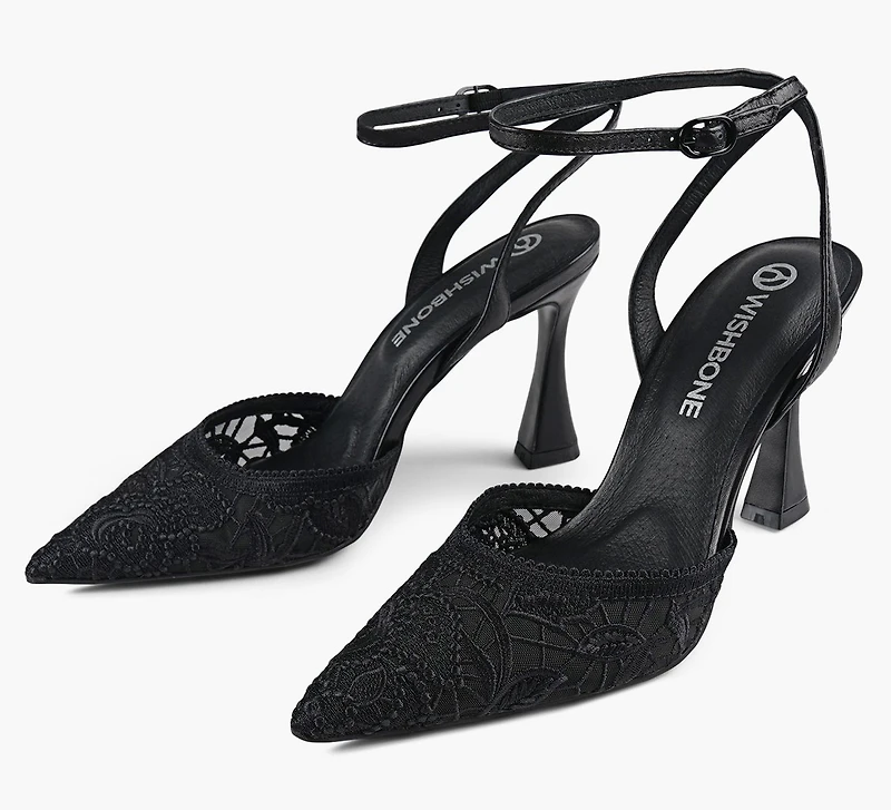 SHILOH LACE HEEL