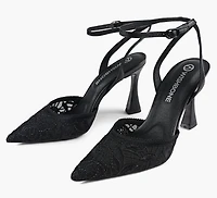 SHILOH LACE HEEL