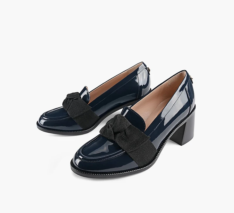GIANNA HEELED LOAFER