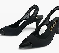 CHALK SLINGBACK HEEL