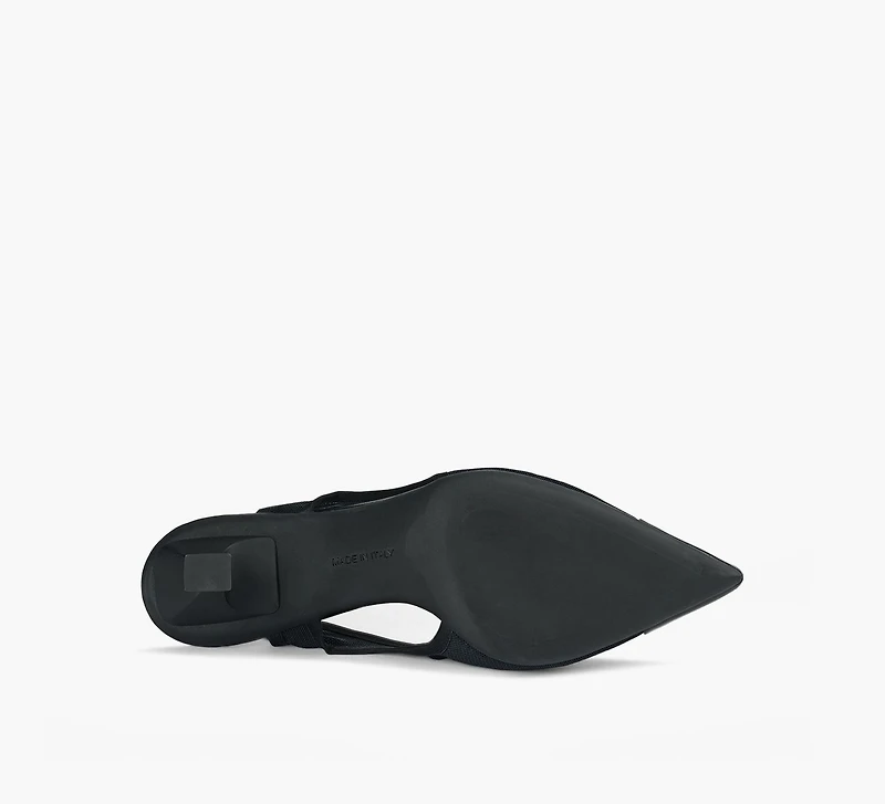 CHALK SLINGBACK HEEL