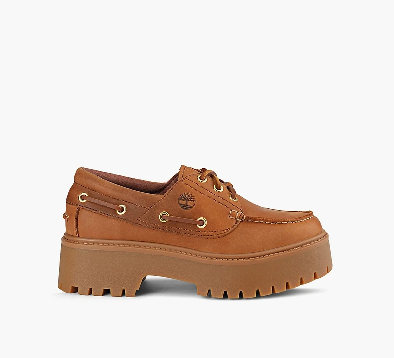 WOMEN'S STONE STREET PLATFORM BOAT SHOE