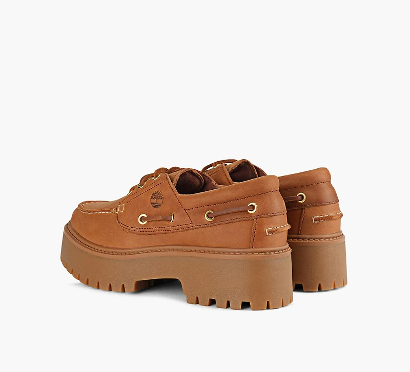 WOMEN'S STONE STREET PLATFORM BOAT SHOE