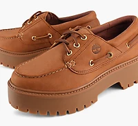 WOMEN'S STONE STREET PLATFORM BOAT SHOE