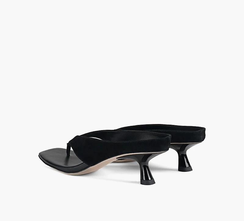 OXFORD THONG HEEL