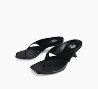 OXFORD THONG HEEL