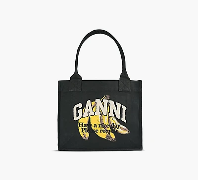 LARGE EASY SHOPPER BANANA PRINT