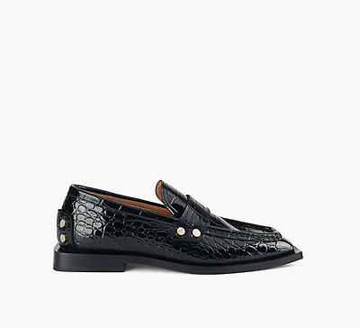 STUDS SQUARE TOE LOAFER