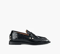 STUDS SQUARE TOE LOAFER