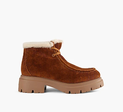 HUDSON SHEARLING CHUKKA
