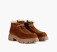 HUDSON SHEARLING CHUKKA