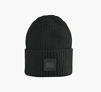CHUNKY RIB BEANIE HAT