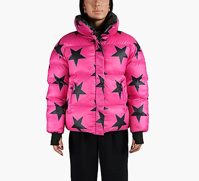 REVERSIBLE CROPPED BOMBER