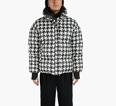 REVERSIBLE CROPPED BOMBER