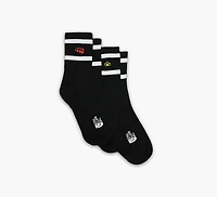 EVERYDAY CREW UNISEX TNF TM ICONS SOCK 2P