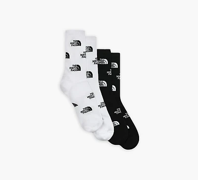 EVERYDAY UNISEX CREW SOCK LOGO 2P