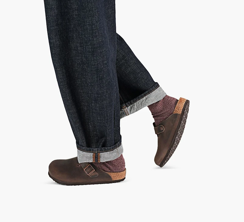 BOSTON SUEDE TONAL SOFT FOOTBED