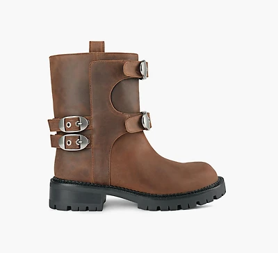 THE KIKI MOTO ANKLE BOOT