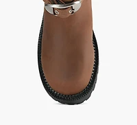 THE KIKI MOTO ANKLE BOOT