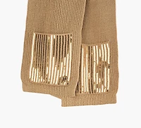 SEQUIN POCKET SCARF