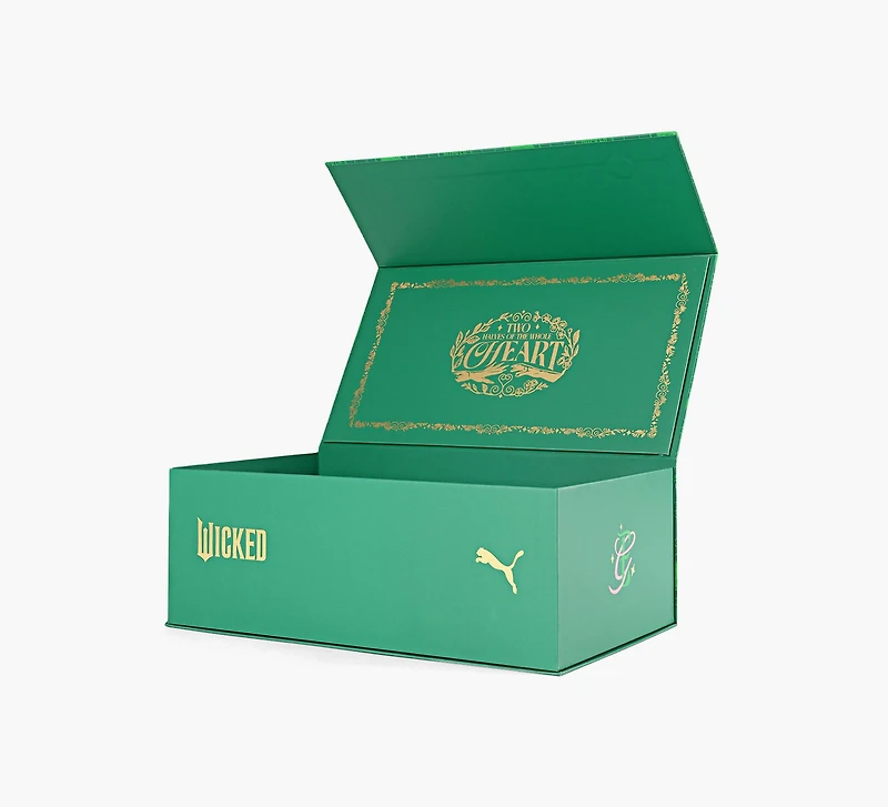 PUMA X WICKED SPEEDCAT BALLET SILVER SLIPPER