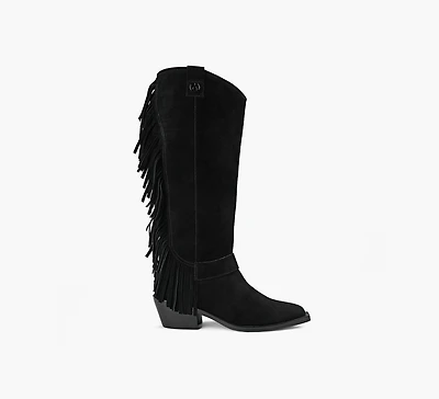 HEATHER FRINGE BOOT