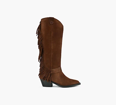 HEATHER FRINGE BOOT